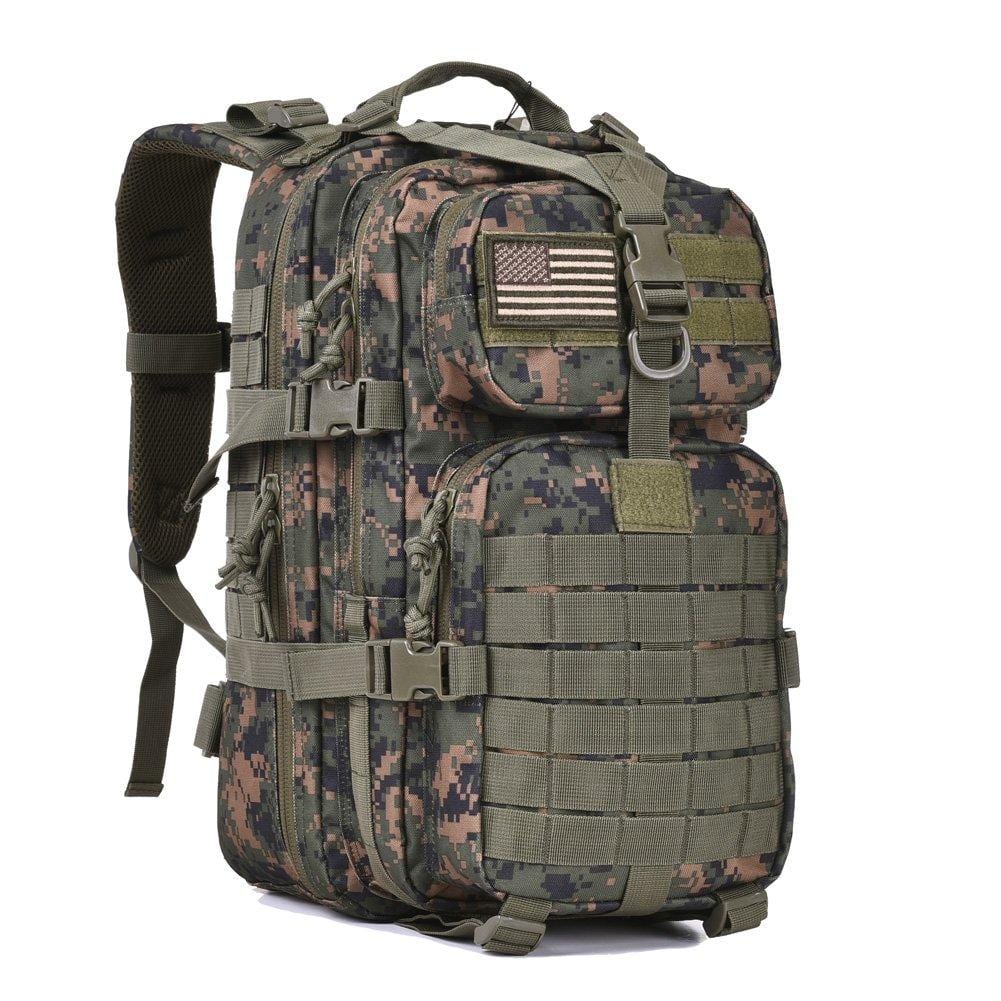 BOW-TAC tactical backpacks - Woodland 34L military backpack - Main view