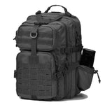 BOW-TAC tactical backpacks - Black 34L molle bug out backpack - Main view
