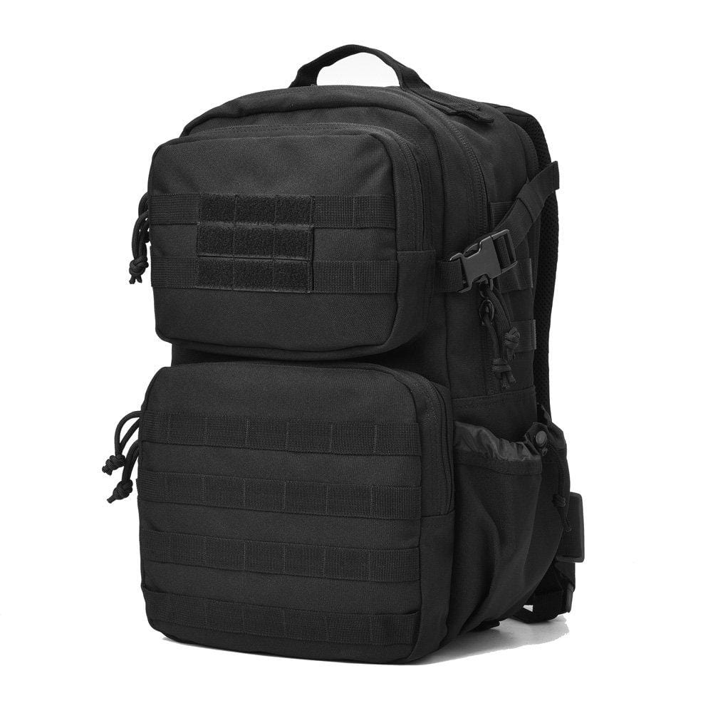 BOW-TAC tactical backpacks - Black bug out military backpack - Main view