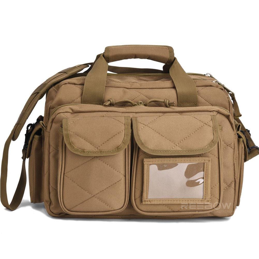 BOW-TAC tactical bags - Brown gun range bag - Main view