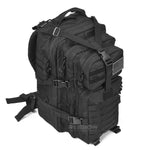 BOW-TAC tactical backpacks - Black 34L military backpack - Top view