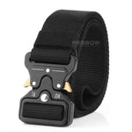 BOW-TAC tactical belts - Black heavy duty belt - Main view