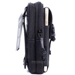 BOW-TAC tactical bags - Black edc pouch - Side view