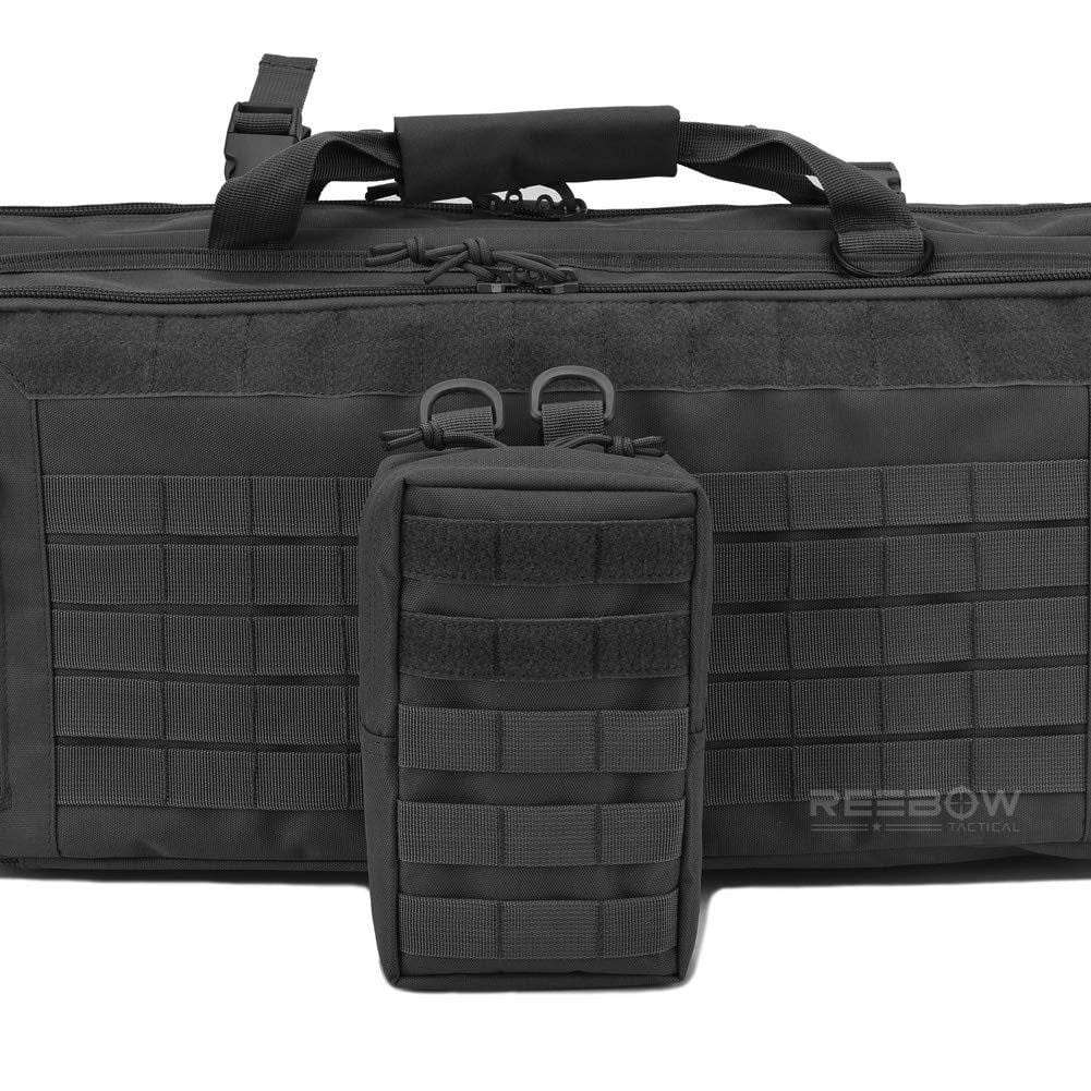 BOW-TAC tactical bags - Black tactical molle pouch - Attach display
