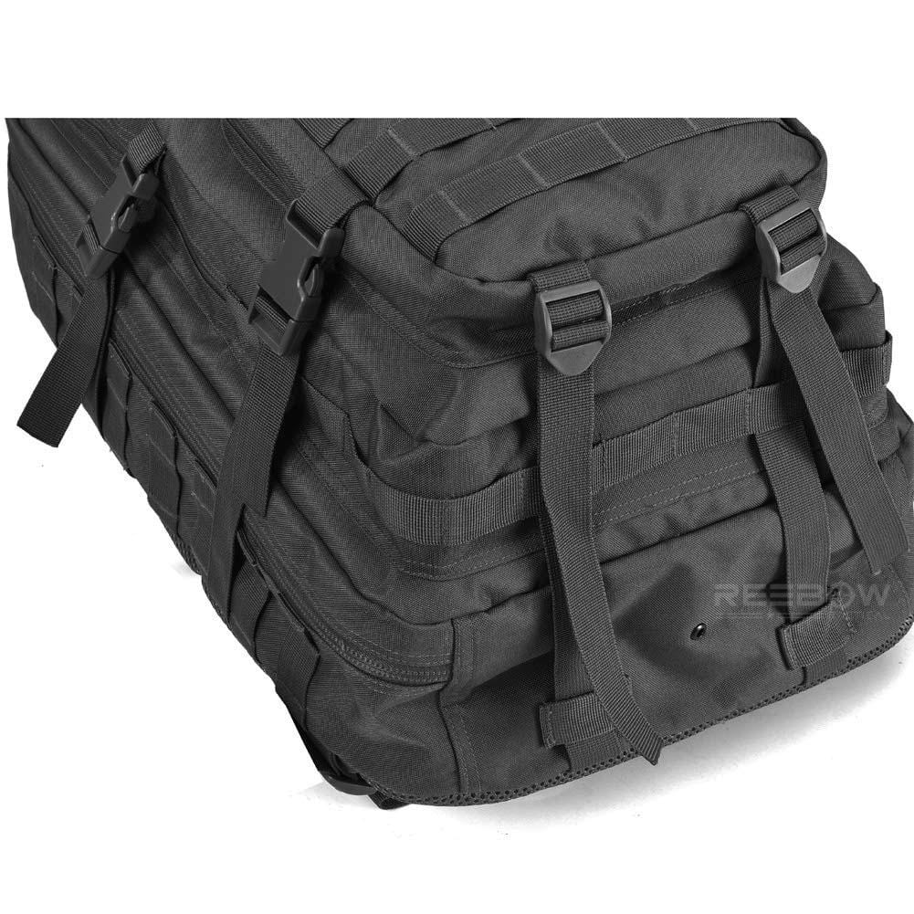 BOW-TAC tactical backpacks - Black 40L tactical backpack - Bottom detail