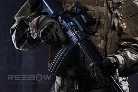 BOW-TAC tactical gloves - black tactical glove soft knuckle - Gun